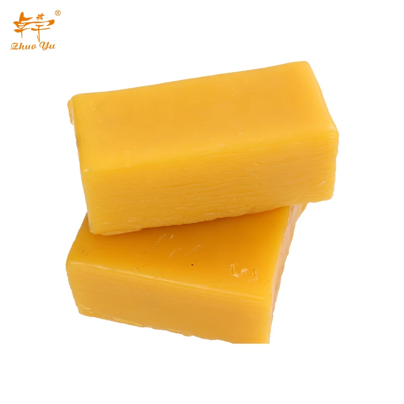 

2023 Factory Supply Natural Bee Candle Wax Cosmetic Food Grade Block Bulk Pellets White/Yellow Organic Beeswax slab