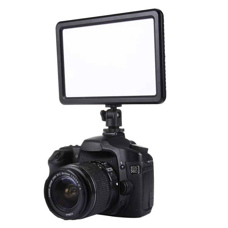 

LED-006 104 LED 850LM Dimmable Video Light on-Camera Photography Lighting Fill Light for Camera Photography