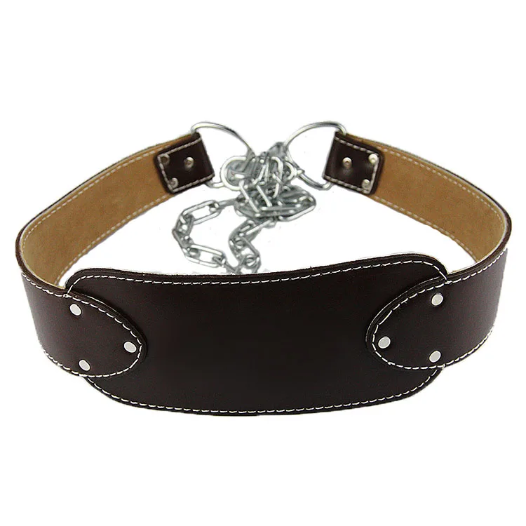 

Leather dip belt high quality dip leather belt to create a perfect shape improve muscle, Custom color