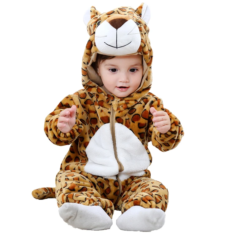 

MICHLEY Cute Flannel leopard Halloween Baby Girls' Costumes boy costume, Picture