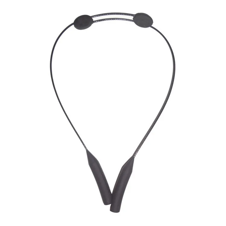 

Black Adjustable Anti-slip Silicone Eyeglasses Retainer Holder Universal Sports Sunglasses Chain String Eyeglasses Strap, Black brown