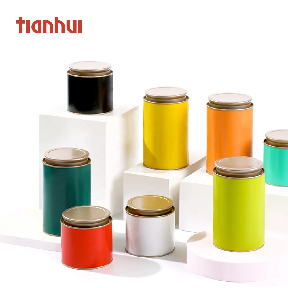 

Composite Food Grade Cardboard Paper Tube Airtight Container Canister