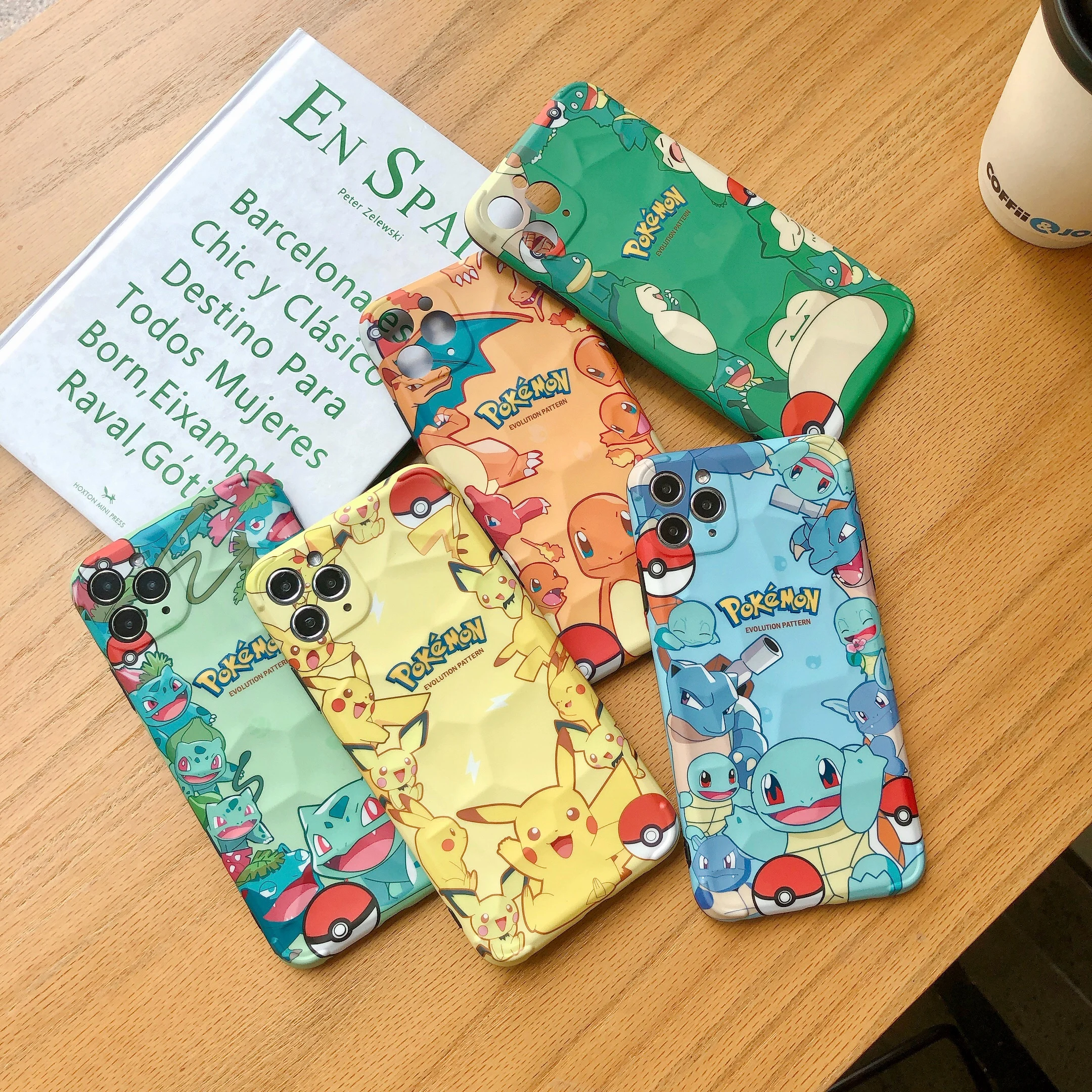 

For iPhone X Xs 7 8 Plus 11 Pro Max 3D Cute Cartoon Charmande Bulbasaur IMD Textured Slippy Phone Case