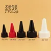 Guangzhou supplier customized color 33/410 twist off cap ,plastic screw cap for hair fiber strengthening product bottle