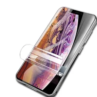 

TPU gel fully transparent ultra-thin Full coverage screen protective film for iPhone 11 pro max/xs max scratch-proof protector