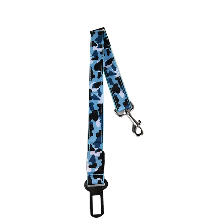 

Factory Directly China Cheap Camouflage Safety Rope Seat Belt Car Dog Leash