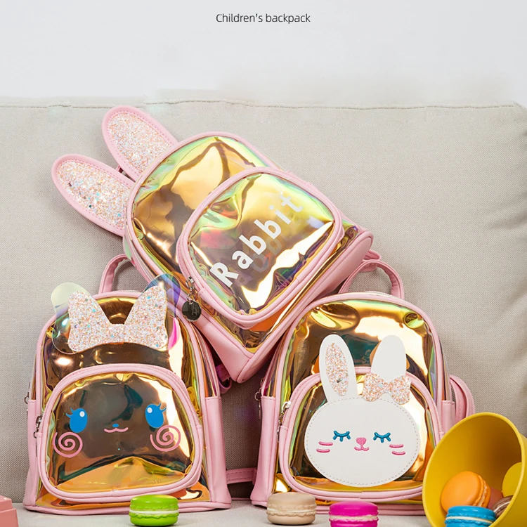 

New model kids school bag candy color school bag for school children, Rose, pink, purple, yellow