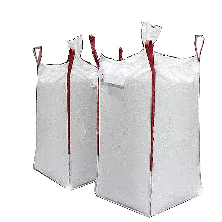 EGP 2024 Factory Direct Sale 1 Ton 2200 LBS Heavy Duty PP Jumbo Woven Bulk Storage Bag 1000kg Loading Weight