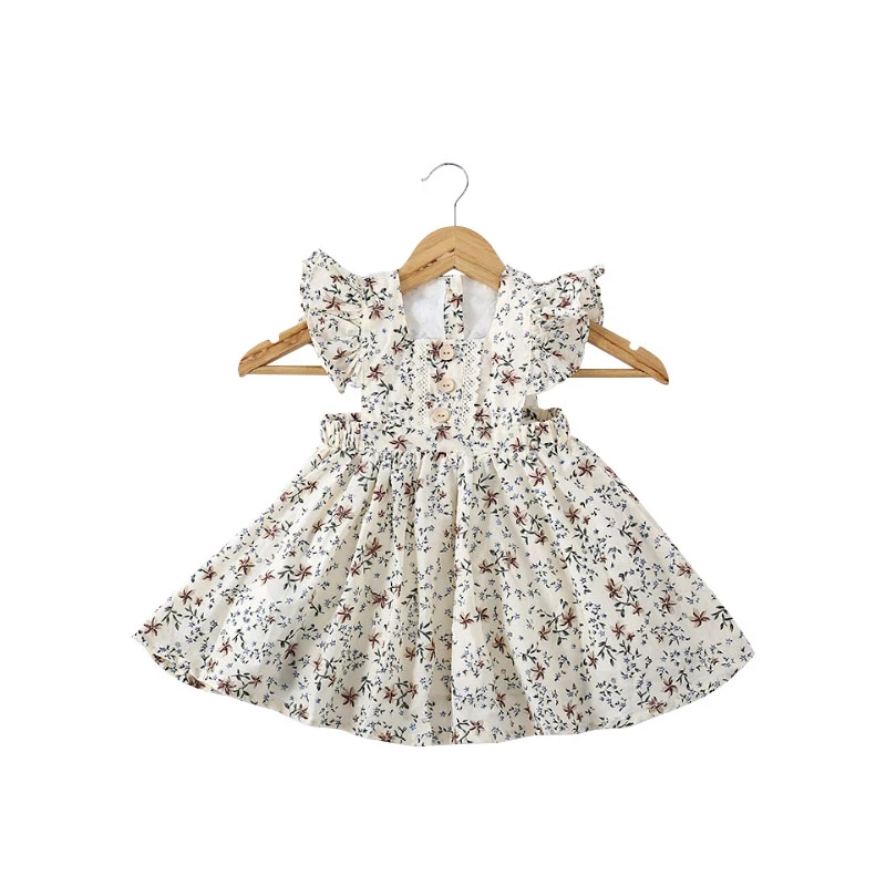 

Spanish Organic Baby Clothing Dress, Kids Clothing Organic Baby Dressing Gown/