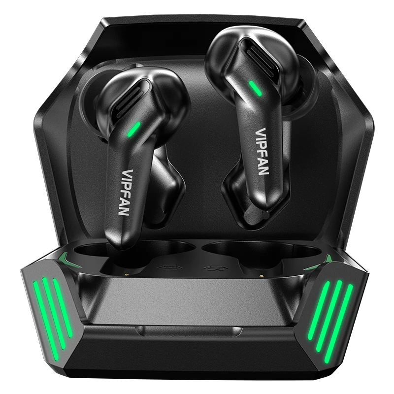 

VIPFAN 2021 Brand New 5.0 Smart Earphone Wireless Earbuds Professional Gaming Headsets Low Delay