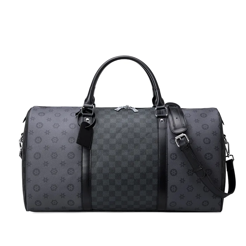 

Europe and the United States fashion large capacity travel bag 2020 new long and short distance hand printed travel bag