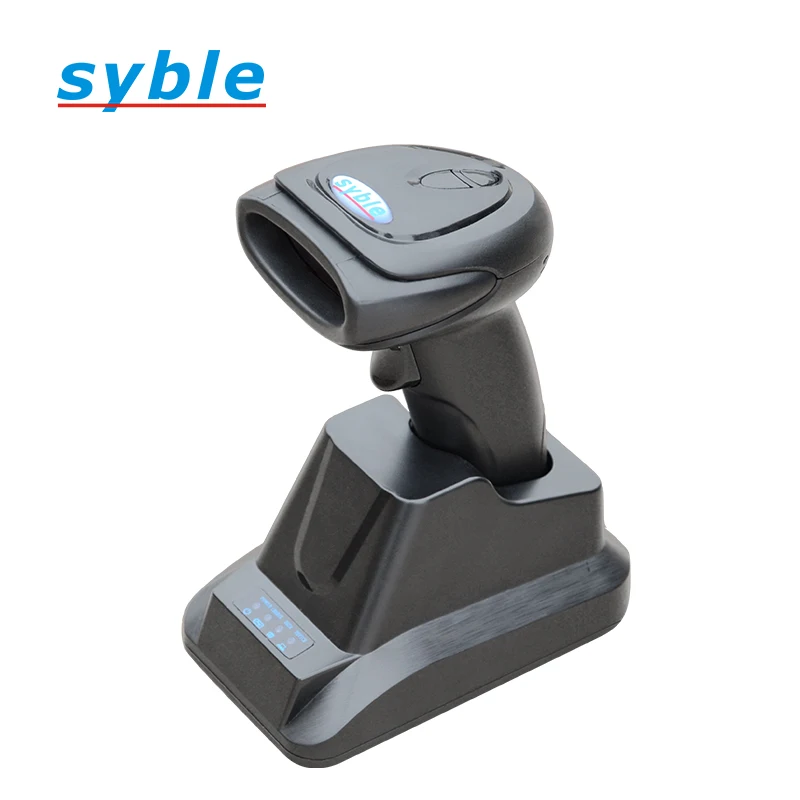 

syble XB5066BT 1D Laser barcode scanner wireless with base for computer hardware