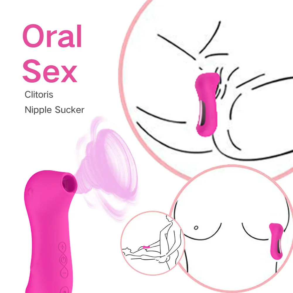 Mini Waterproof Clitoral Sucking Vibrator G Spot Clitoris Stimulator Clit Dildo Vibrators Sex Toys for Women