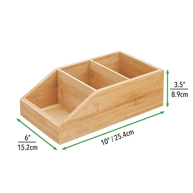 wooden kitchen storage shelf bamboo