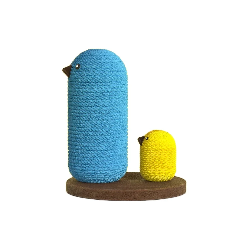 

Secure pet supplies rest soft pet climbing toys frame scratching tower grinding claw mushroom cat tree cat post scratcher, Brown,yellow,blue