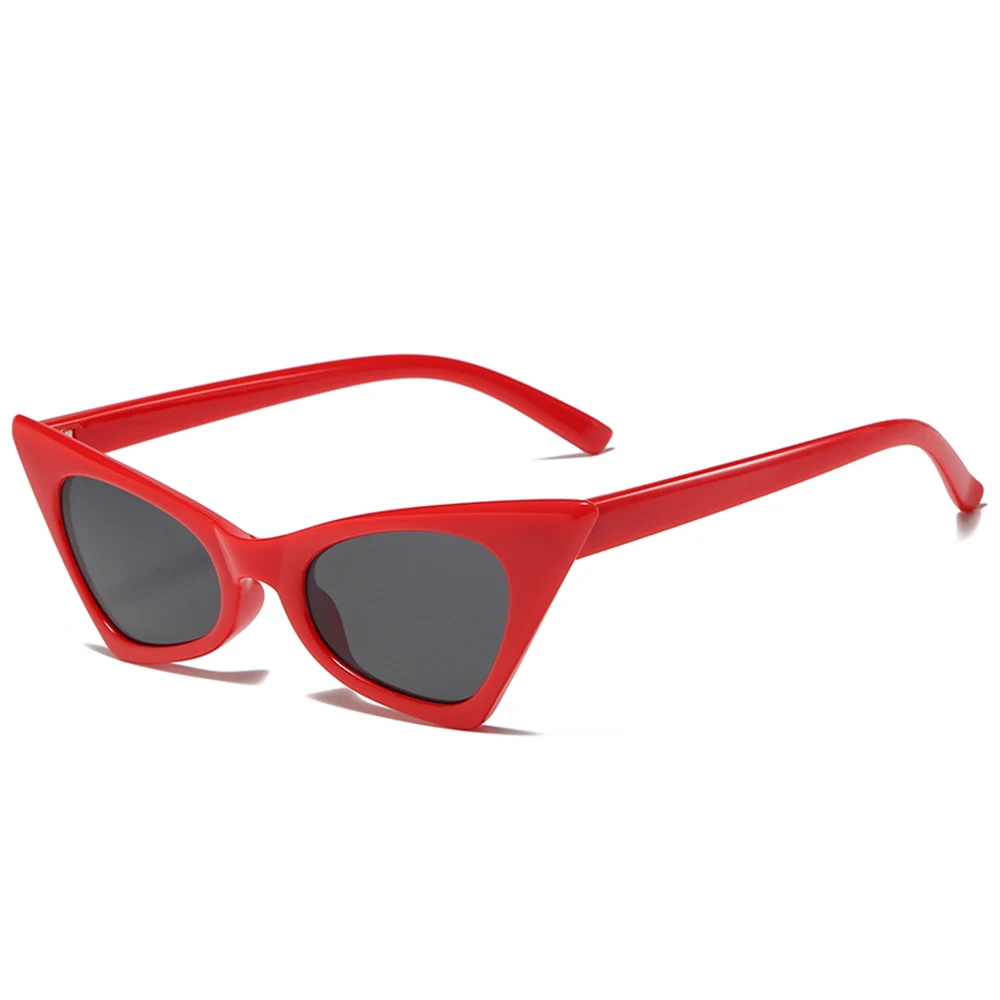 

Keloyi 2020 new Fashion Women cat eye sun glasses square transparent frame ocean sheet shades Travel shopping sunglasses