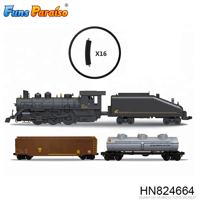 metal train track set