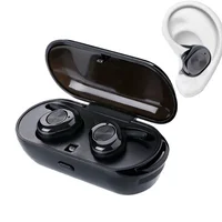 

TWS True Wireless Earbuds Gaming Headset Sports Music Blue tooth Headphone Hands Free Bluetooth Earphone with Mic Charging Box