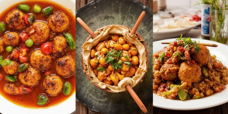 Chana Masala served with rice or flatbread