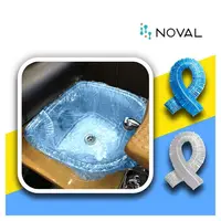 

Spa Pedicure Tub Disposable Waterproof Plastic Liner Pedicure Foot Spa Disposable Liners for Spa Pedicure Bowl Chair