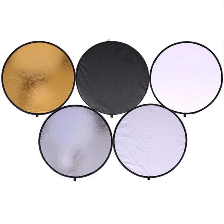 

Photographic different sizes round portable collapsible Photo Studio Oval Reflector Photography Lightings Reflector