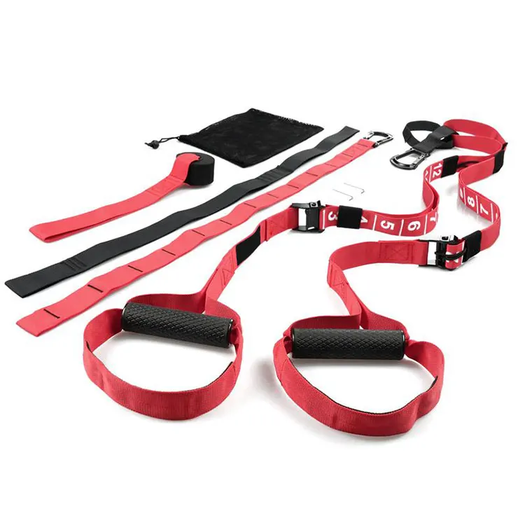 Bodyweight Suspension Body Fitness Sling Trainer Straps System Gym