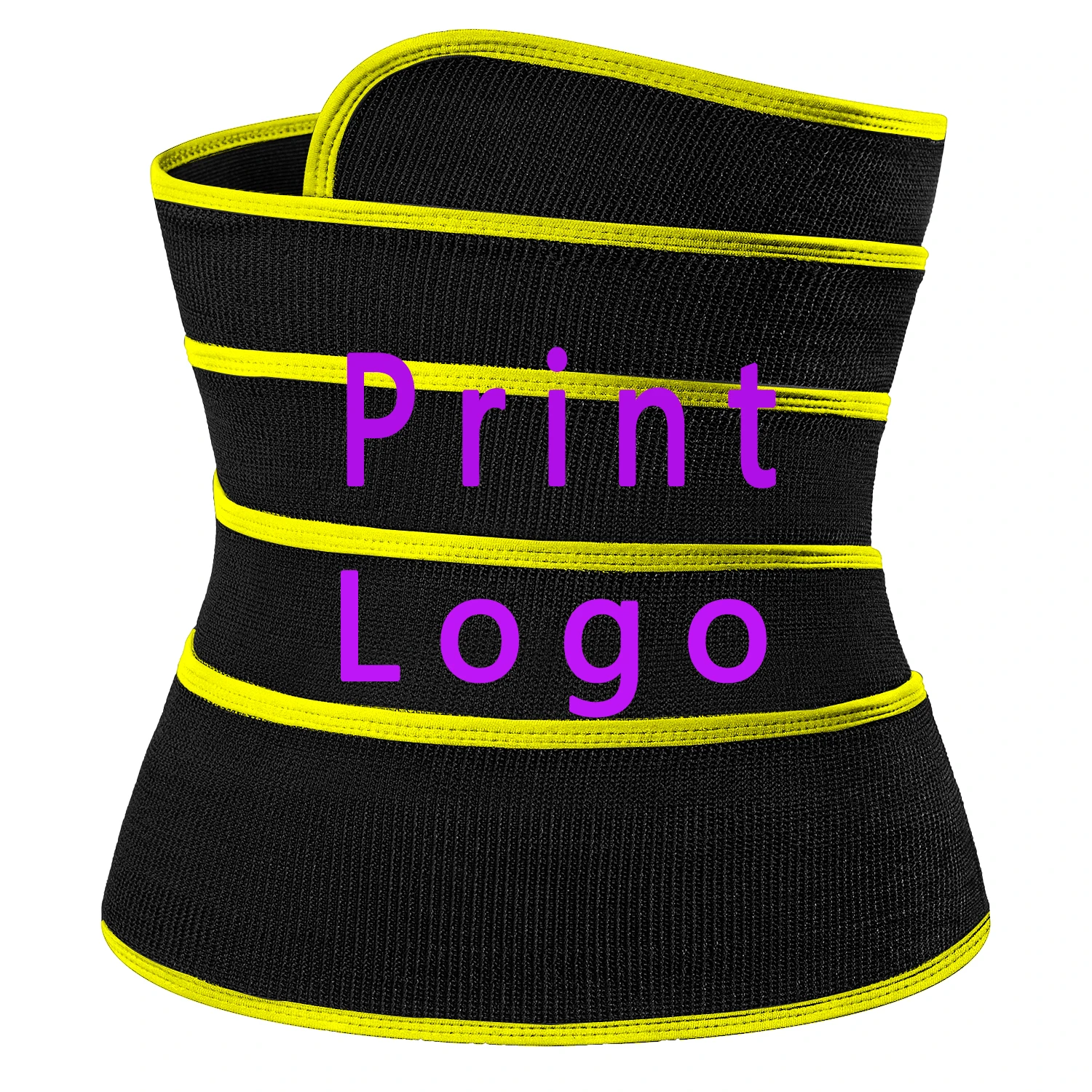 

LangQin neoprene adjustable slim long torso original latex sweat power waist trainer belt, Picture color