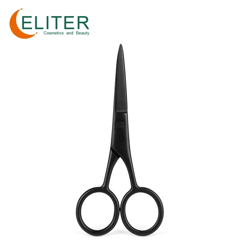 

Amazon Hot Sell In Stock Black Stainless Steel Eyelash Scissors And Tweezers Cuticle Scissors Amy Beauty Cuticle Scissor