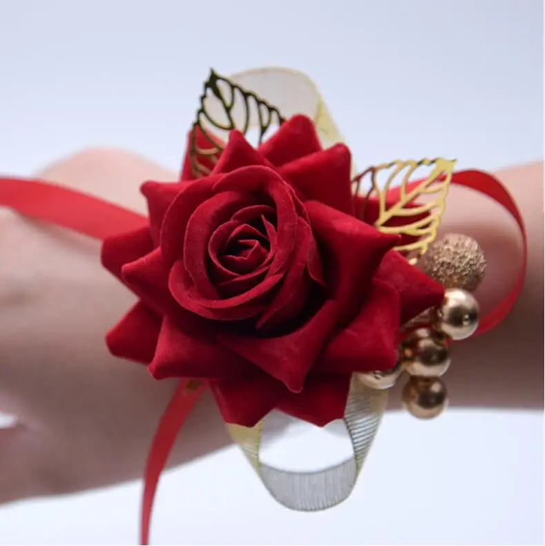 artificial wrist corsage flowers