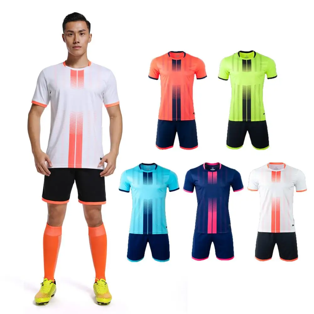 

Hot Sale Breathable 100% Polyester Custom Logo Plain Youth Soccer Jersey