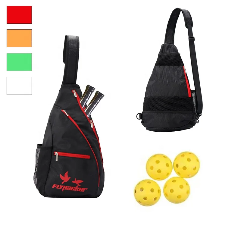 

Portable sports sling pickleball bag professional outdoor pickleball paddle bag