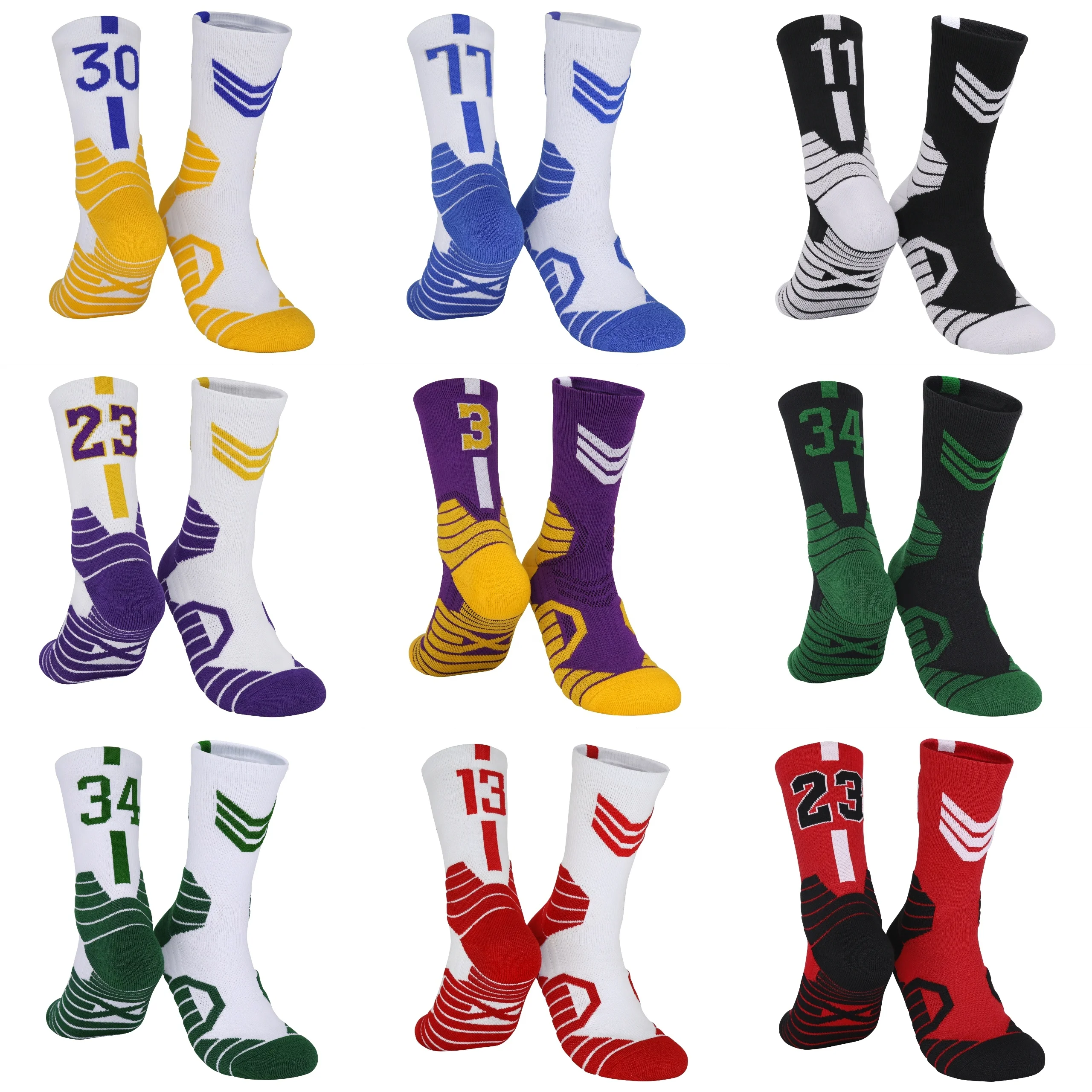 

2021 Medium Crew Adult and Children Basketball Team Elite socks Anti-slip Custom Soccer Silicone Sports Medias Stockings Socks