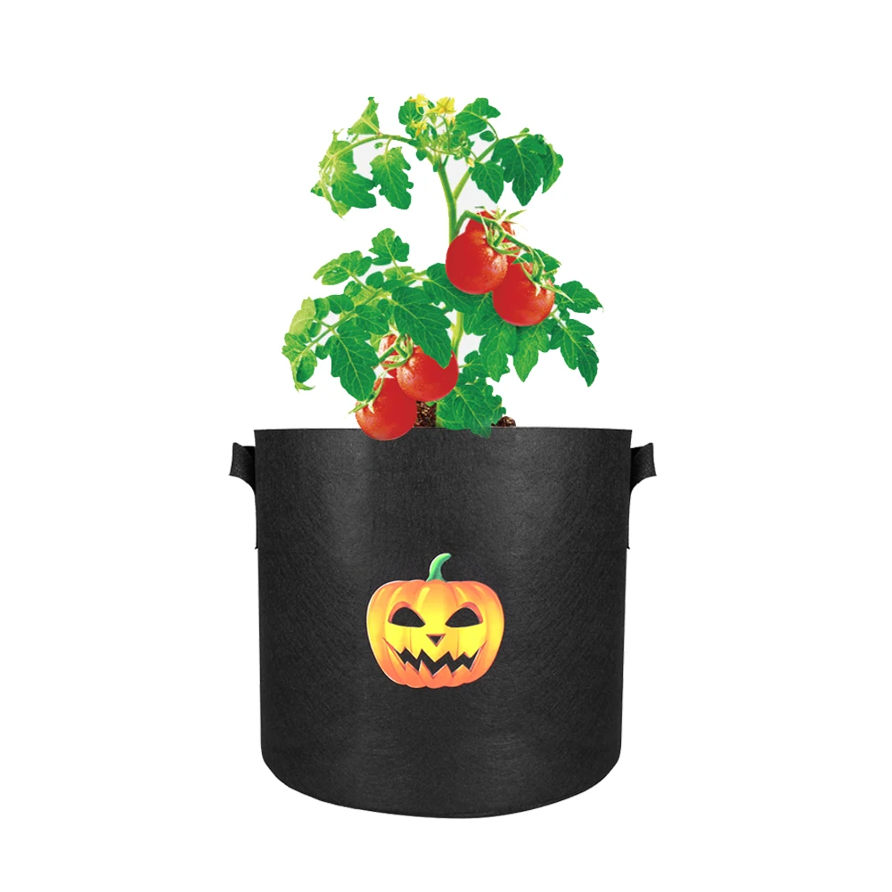 

Premium Quality fabric planter felt grow bags 5 gallon with handle