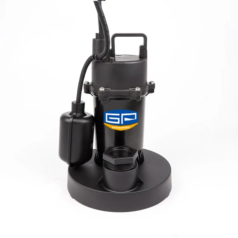 

GP Enterprises Made Epoxy Coated Cast Aluminum Submersible Sewage Sump Water Pump for home household residential dirty water use