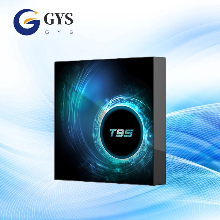 

GYS T95 Android Tv Box 4K Ultra H d 4G Ram Smart Box Tv Android H616 Quadcore Android 10.0 2.4G 6K H265 32GB 64GB G oogle Tv Box