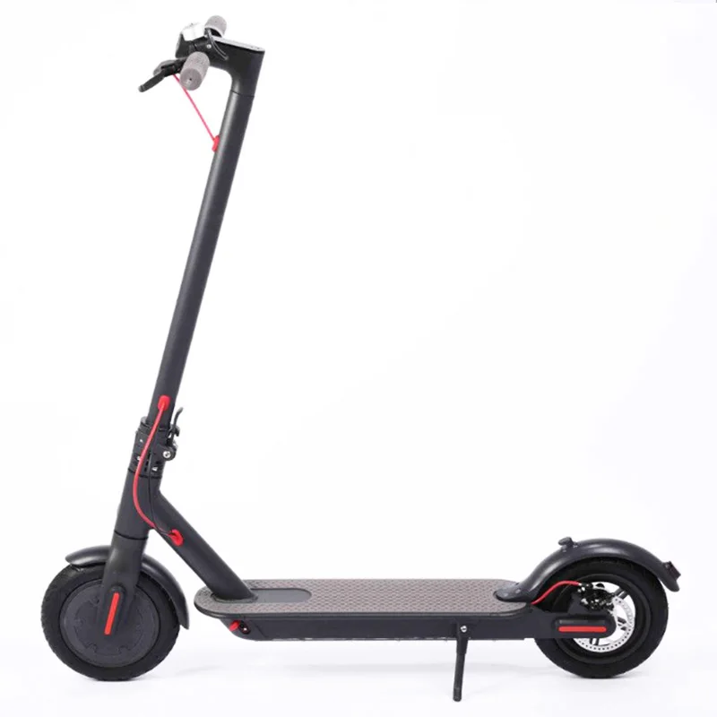 

6.0ah M365 1: 1 mini foldable e-scooter two wheel scooter electrico, Black white