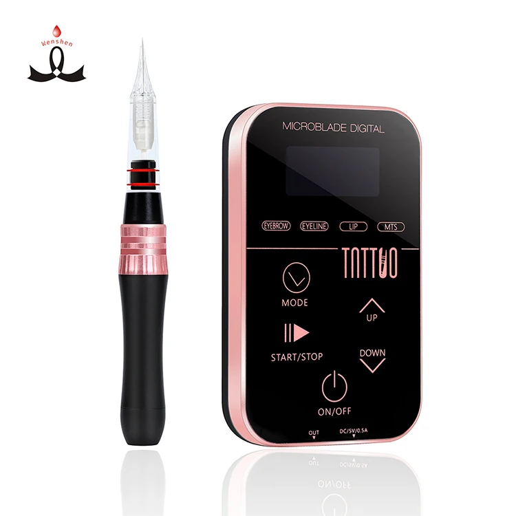 

High Quality YD OEM/ODM Available Wireless Digital Device Permanent Makeup Tattoo Machine for Microblading Eyebrow Lips, Black
