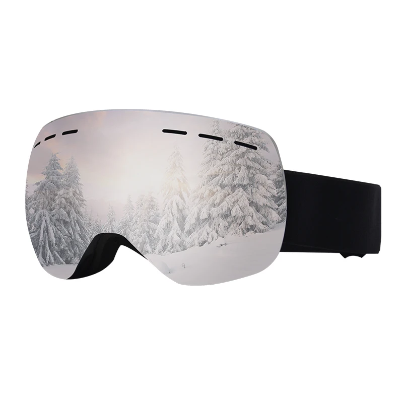 

mask snowboard goggles Anti-fog UV Snow Glass safety goggle custom logo ski goggles