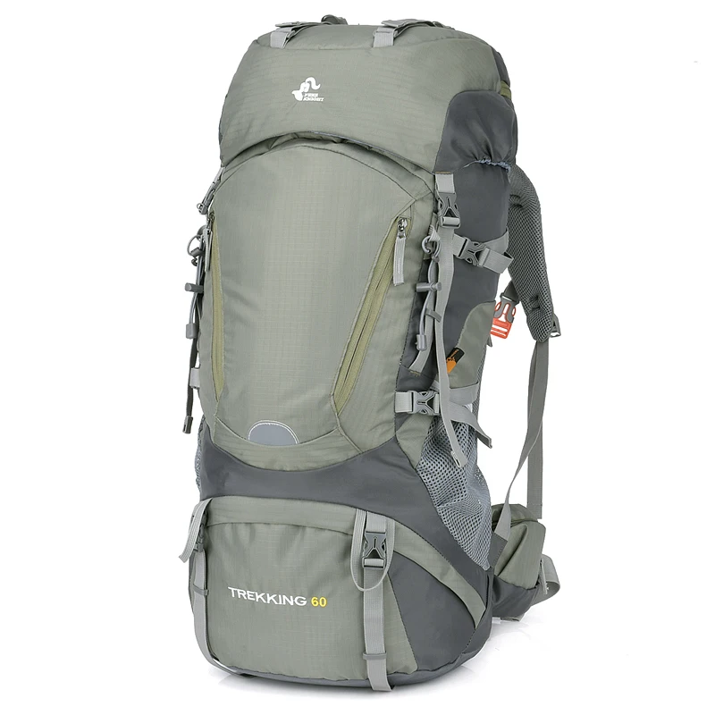 

Outdoor Multifunctional backpack Hiking Camping bag in large Capacity, Black