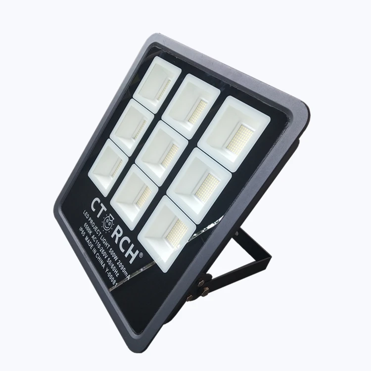 CTORCH Brilliant Series Outdoor Glass Dia-Casting Aluminum 500W Led Flood Light