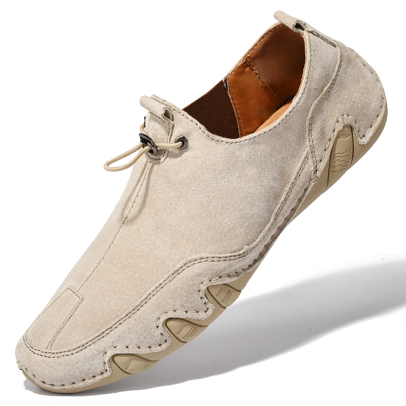 

Wholesale Customized Good Quality 2020 Leather Men's Casual Shoes, 2kinds