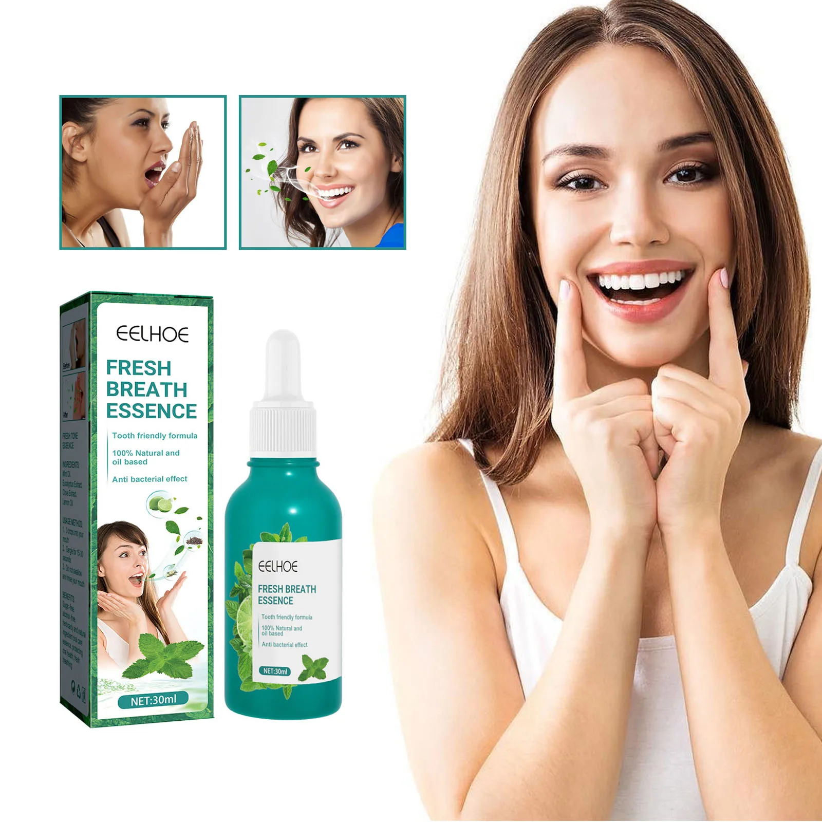 

Wholesale Breath Spray for Bad Breath Fresheners Mouth Spray Mint Oral Care Health Spray for Dry Mouth