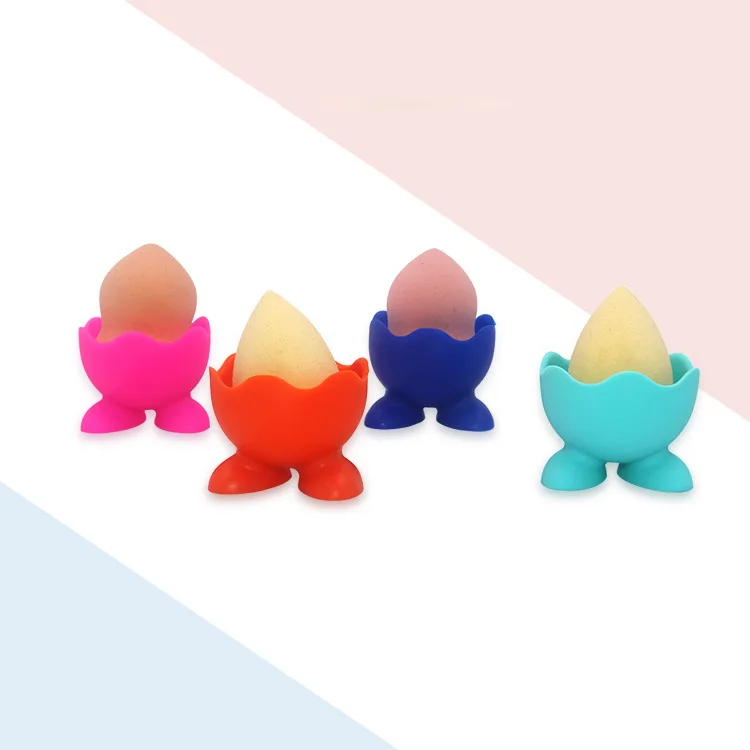

LFY Silicone powder puff Storage Rack beauty egg drying rack sponge makeup egg makeup puff rack wholesale, Customized color