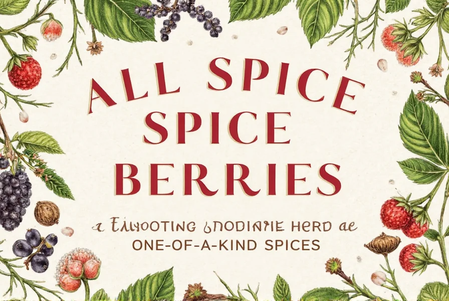 all spice berries a flavorful journey through the world of one of a kind spices