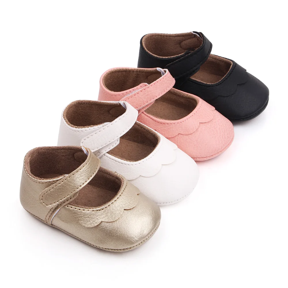 

Autumn New Princess Shoes Anti-slip Baby Walking Shoes, Pink/gold/white/black