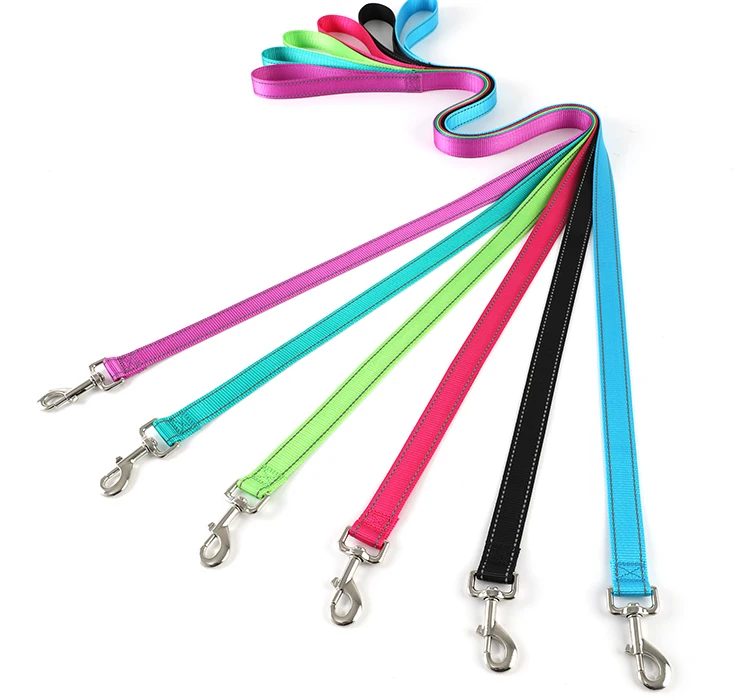 

2021 New Popular Nylon braided Reflective Collar set Custom Training Running Luxury Designer Harness Dog rope leash Dog leash, Black, blue, plum, green, turquoise, purple, or customize