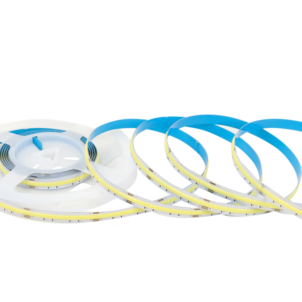 Online Sale Universal Flexible Strip Lights Non-Waterproof COB Led Strip, 378Leds/M