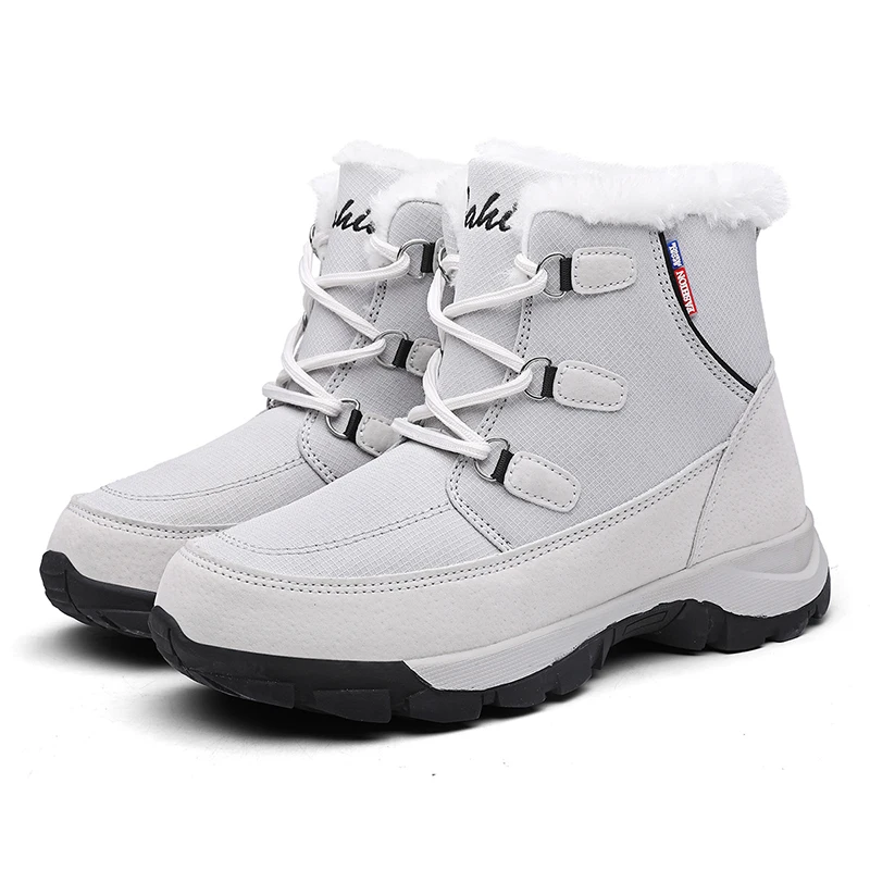 

Free Shipping Shoes Quality Hot Sale Leather Upper Rubber Sole Girls Boots Winter Women Winter Boots Snow Boots