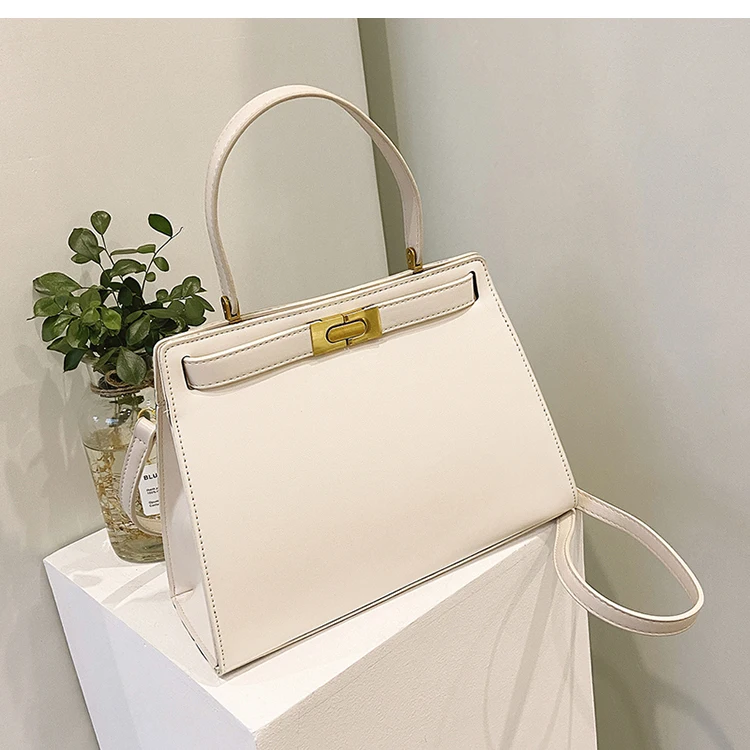 

Elegant Stylish PU Leather Office Lady Working Bags Stone Printing Women Crossbody Shoulder Handbags Wholesale For All Seasons, Black white red 3 colors