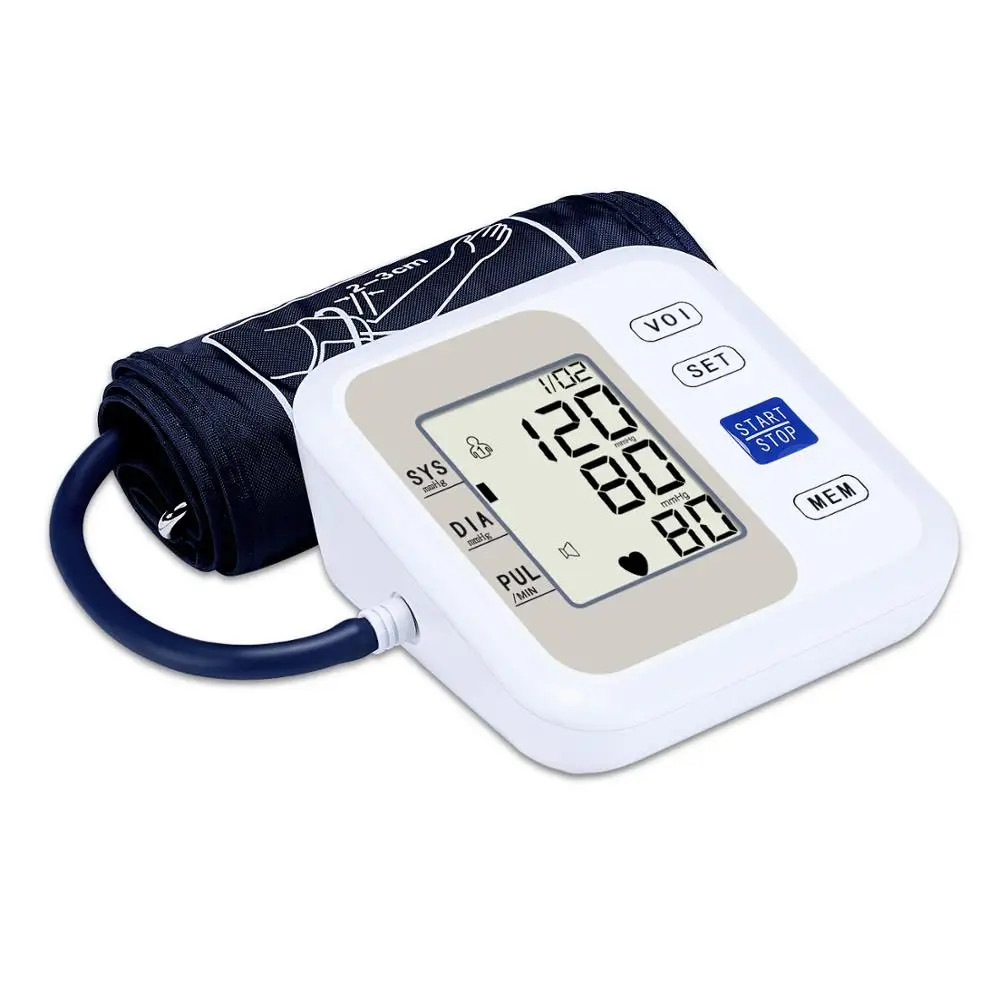 Easy Operate Digital Upper Arm Type Blood Pressure Monitor Checking ...